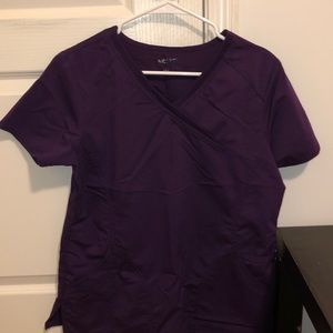 Purple Scrub Set (Top and Bottom)